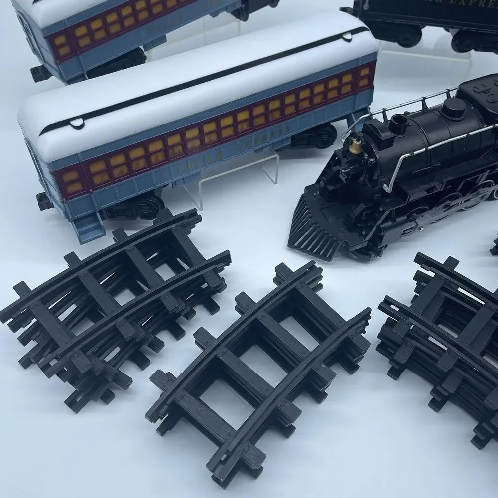 Lionel The Polar Express‎ G Gauge Train Set 1225 711795 Engine Track Cars Coal